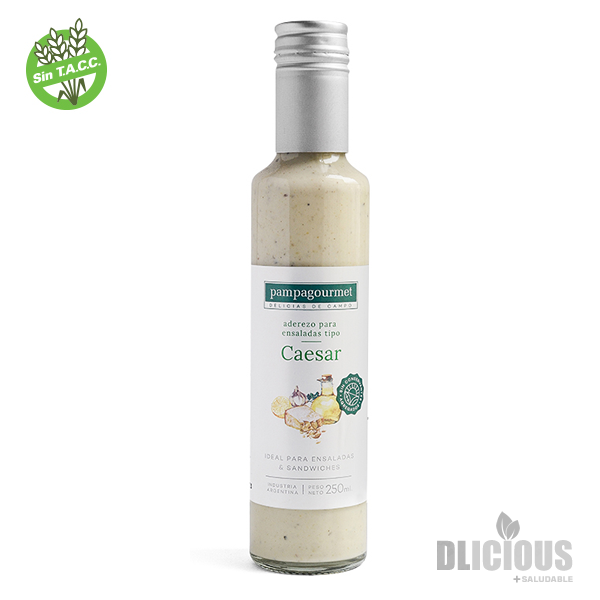 Aderezo tipo Caesar "Pampa Gourmet" - 250 Ml.