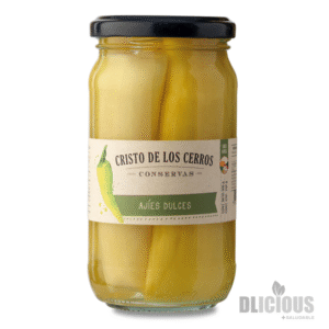 Ajíes Dulces en Vinagre "Cristo de los Cerros" de Alcaraz - 300 Grs.