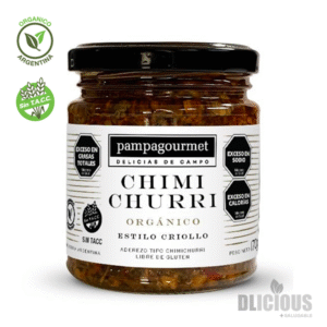 Salsa Chimichurri Orgánico "Pampa Gourmet" - 175 Grs.