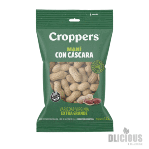 Maní con Cáscara "Croppers" - 120 Grs.