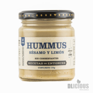 Hummus Sésamo y Limón "Recetas de Entonces" de Alcaraz - 175 Grs.