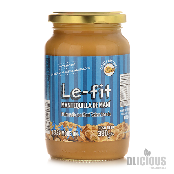 Mantequilla de Maní "Le Fit" - 380 Grs.