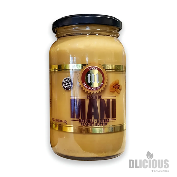 Pasta de Maní Neutra "Doña Magdalena" - 450 Grs.