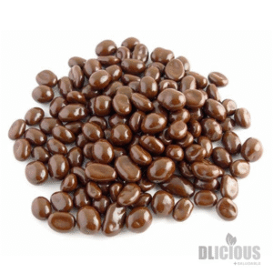 Pasas de Uva Bañadas en Chocolate Negro – 250 Grs.